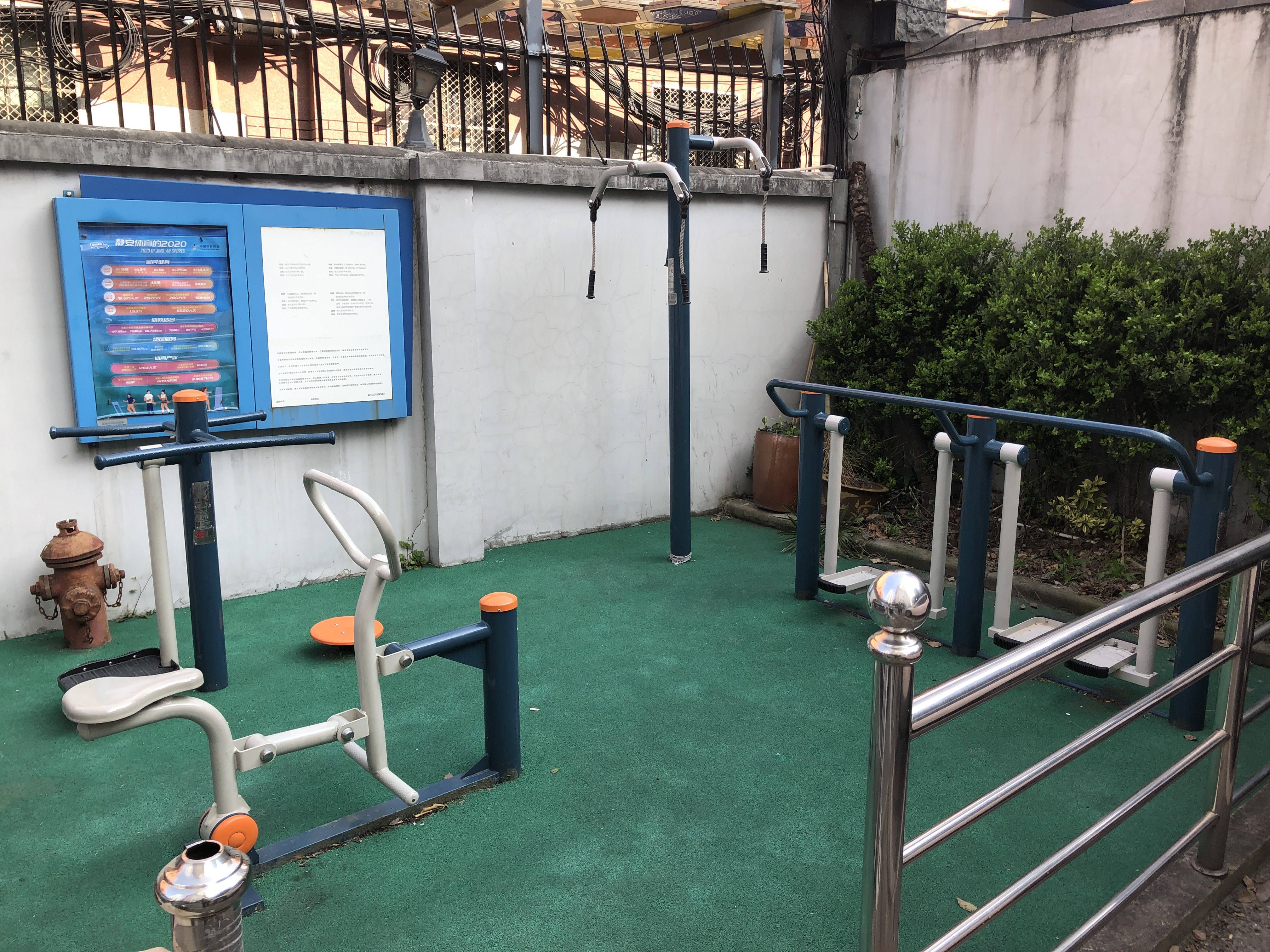 靜安區靜安寺街道靜安居委健身點（膠州路58弄）