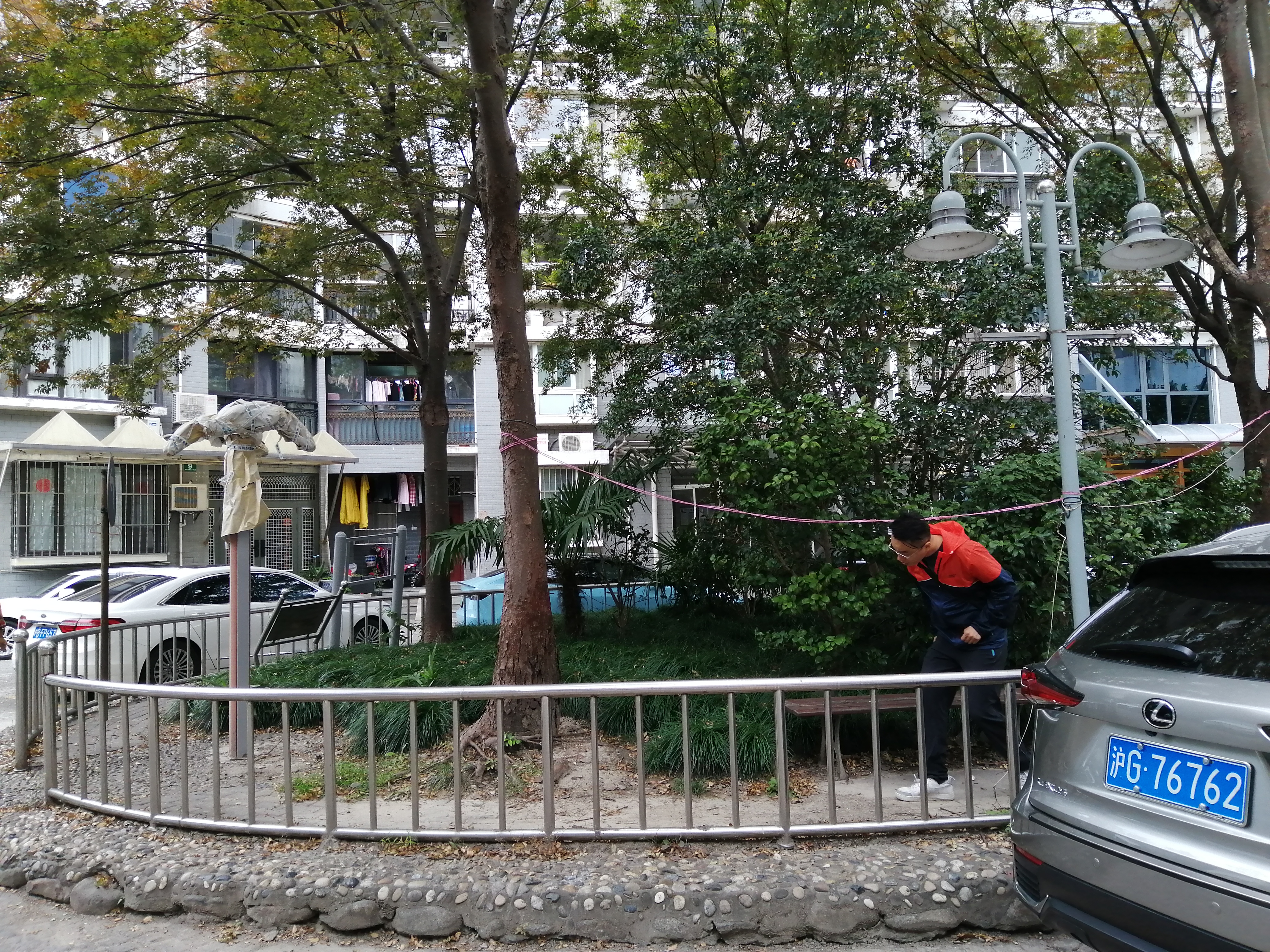 甘泉街道子長展宏小區健身苑點