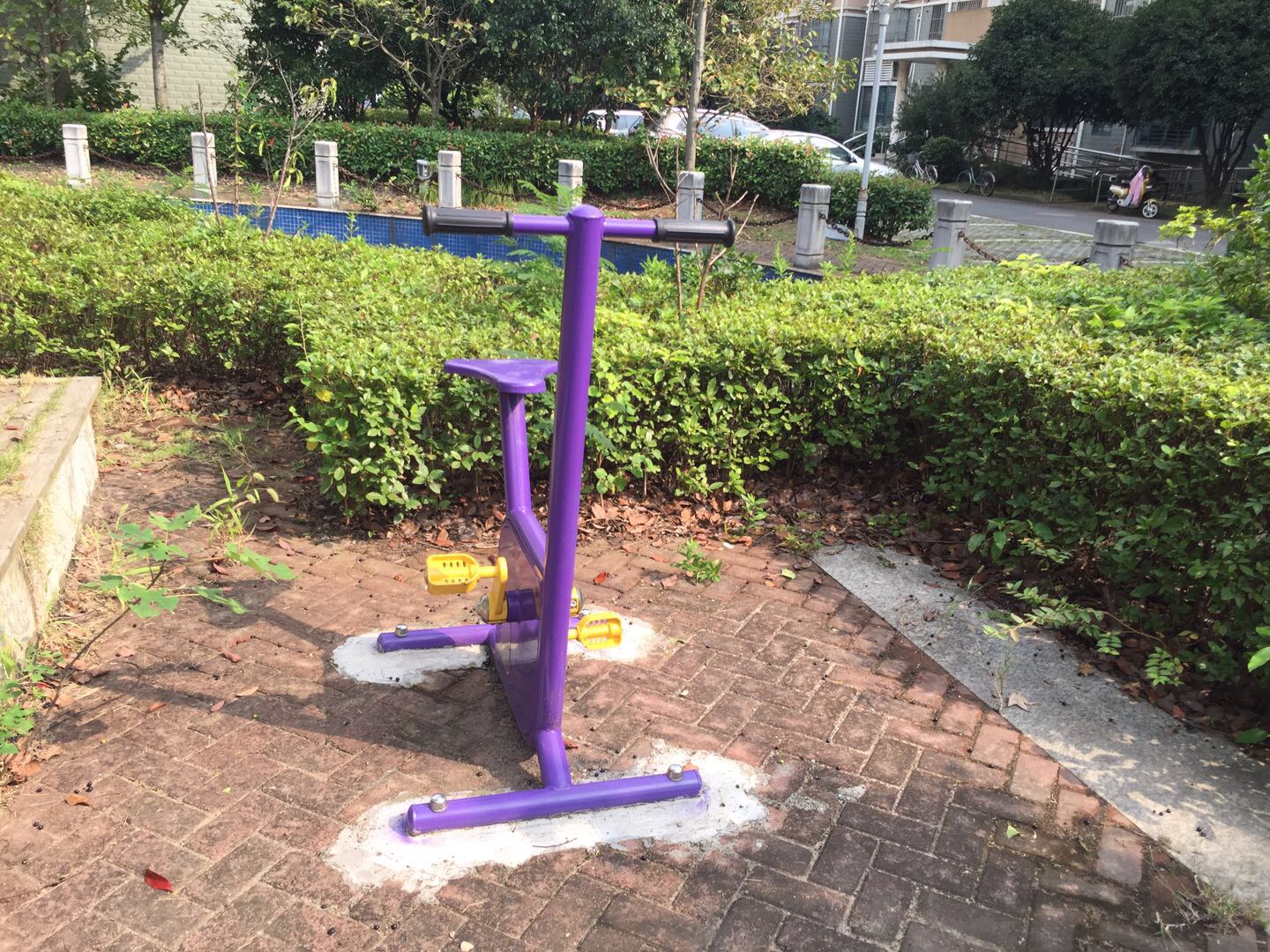 雙位健身車