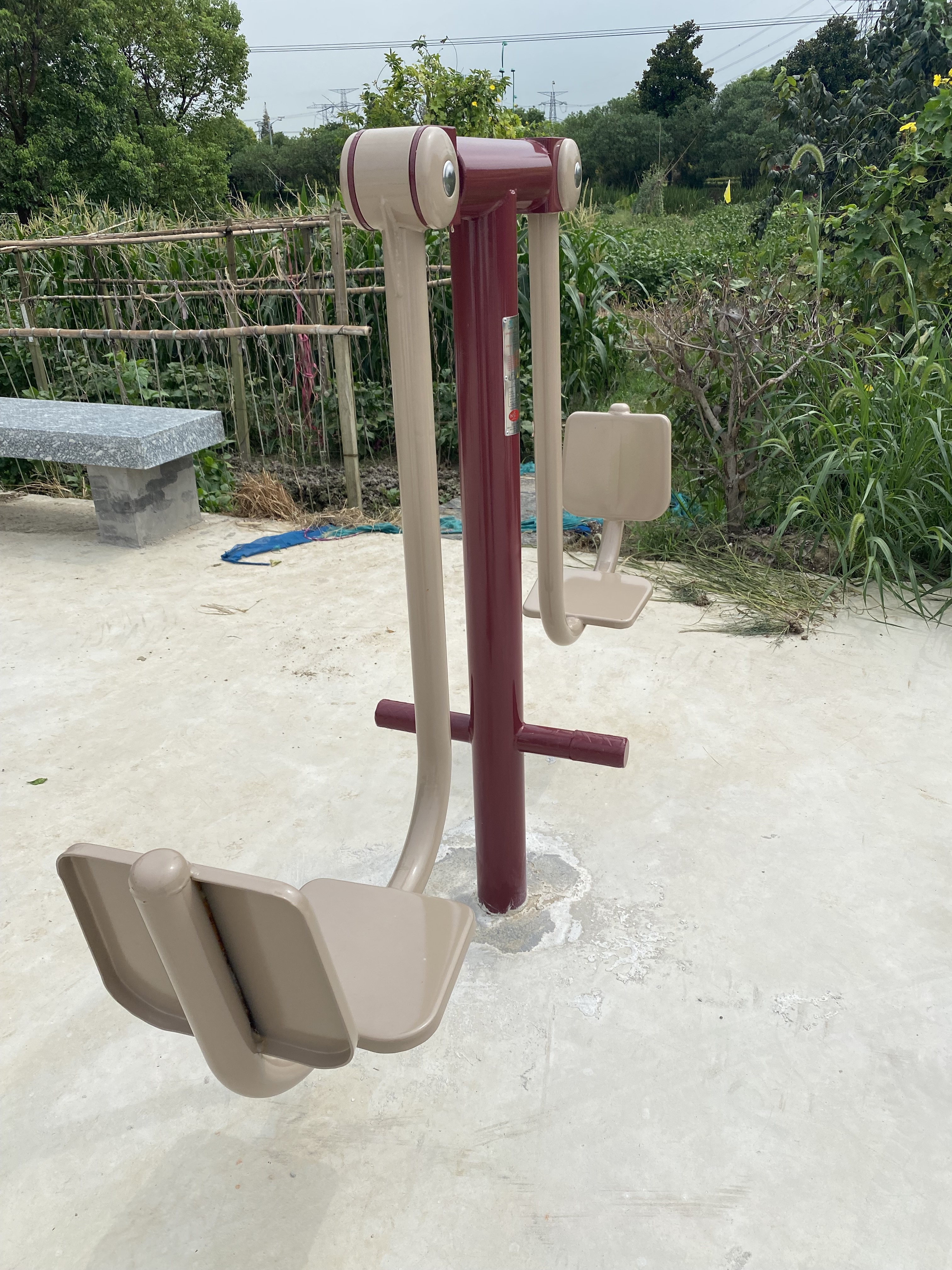 雙人坐蹬器