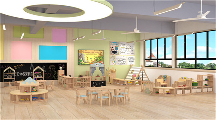 南方幼兒園室內整體設計：教室區角設計方案.