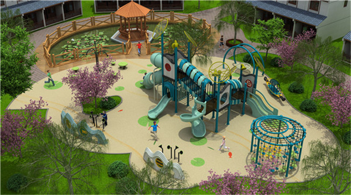 南方戶外兒童游樂設施整體設計方案之三 南方戶外兒童游樂設施整體設計方案之三