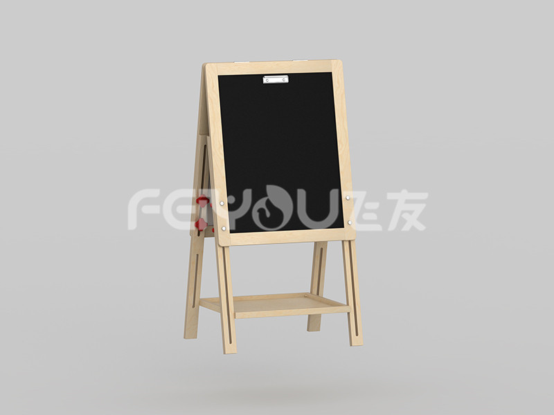 兒童樺木美術畫架-063