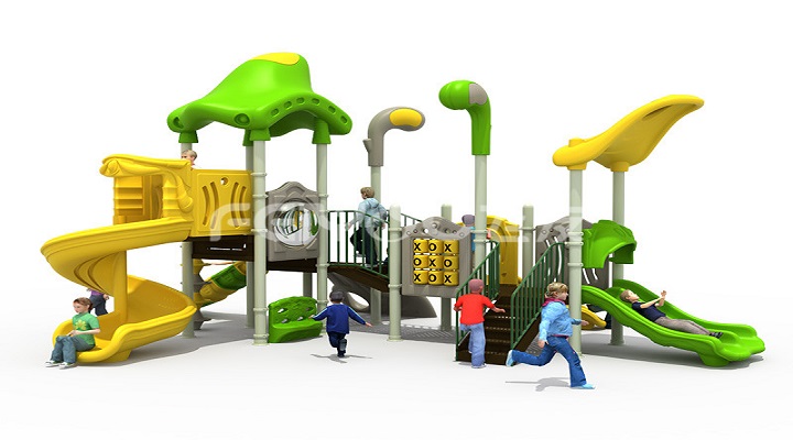 南方滑梯采用滾塑工藝生產的優勢