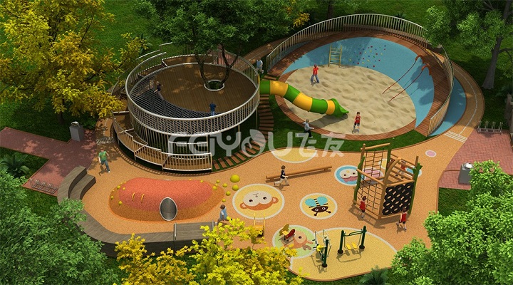 南方組合滑梯設計風格多變 南方組合滑梯設計風格多變