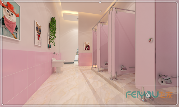 南方幼兒園室內整體設計:簡約卡通衛生間 南方幼兒園室內整體設計:簡約卡通衛生間