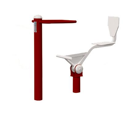 小區健身器材/單人臂力器