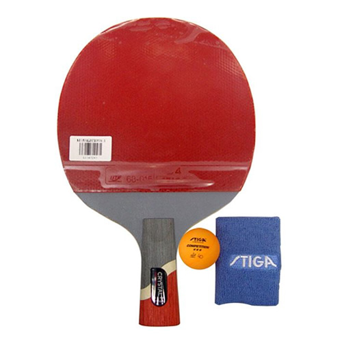 斯蒂卡CRYSTAL四星專業乒乓球拍