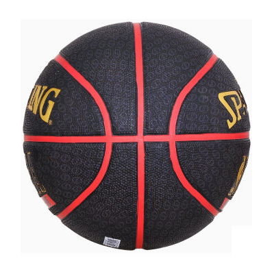 斯伯丁Highlight系列橡膠室外籃球(中國紅)
