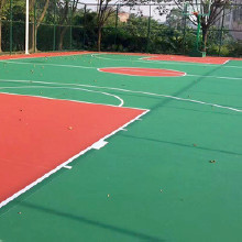 天津紅橋區(qū)戶外籃球場施工廠家硅PU球場設(shè)計(jì)翻新