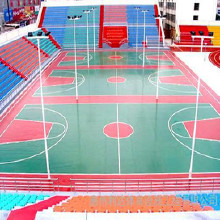 利達湖南廠家供應羽毛球場丙烯酸材料、羽毛球場工程廠家羽毛球場面層鋪設