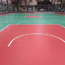 【世博地坪漆】廠家直銷 高耐磨硅PU羽毛球場運動場地坪漆 安徽硅pu球場地坪批發