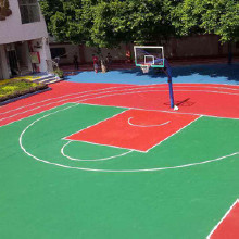 利達供應羽毛球場地板、羽毛球場地板、羽毛球場地板廠家 羽毛球丙烯酸地板材料、籃球場丙烯酸材料運動場所、水性材料施工師傅、