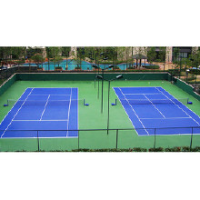 順強 定制 塑膠籃球場 塑膠網球場施工 硅PU籃球場 丙烯酸球場