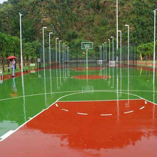 利達供應硅pu球場、硅pu籃球場、硅pu材料生產廠家 硅pu涂料