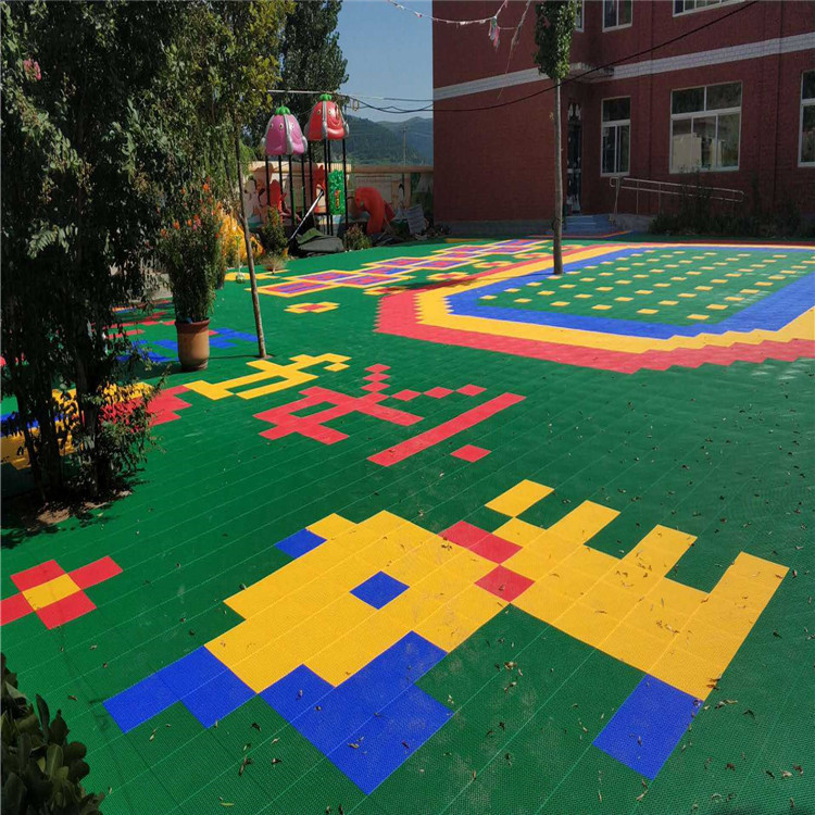 懸浮式拼裝運動地板 懸浮拼裝運動地板 結實耐用