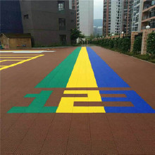 旭康體育供應 懸浮拼裝式運動地板 懸浮式運動地板 施工