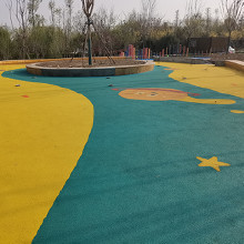 epdm塑膠地坪 塑膠球場施工 中創華美