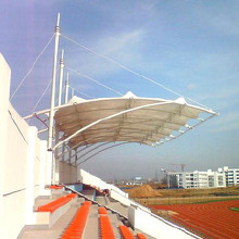 工杰gj張拉膜體育看臺 主席臺膜結構 張拉膜體育設施 戶外操場雨棚