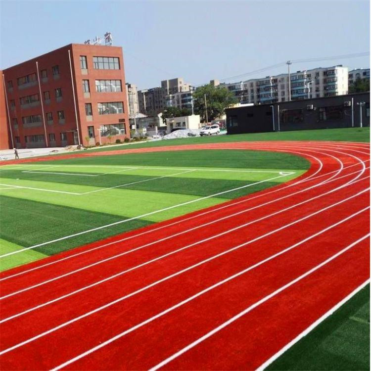 旭康體育生產 塑膠球場跑道 塑膠操場 施工